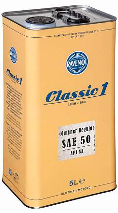 RAVENOL Oldtimer Regular SAE 50 API SA preview 1