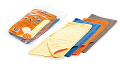 Набор салфеток AIRLINE из микрофибры 8 шт. прямоугольник (30x30 см)