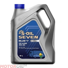 S-OIL 7 BLUE #7 5W-30 CF-4/SG