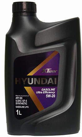 HYUNDAI XTeer Gasoline Ultra Efficiency 5W-20 фото 1 HYUNDAI XTeer Gasoline Ultra Efficiency 5W-20 preview 1