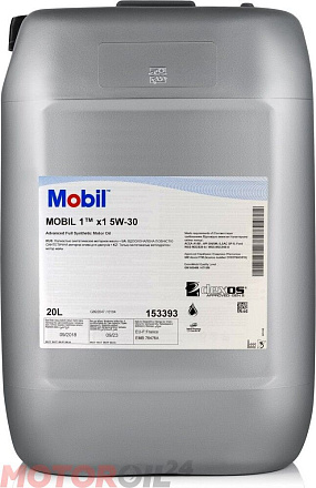 MOBIL 1 X1 SAE 5W-30 SN Plus preview 1