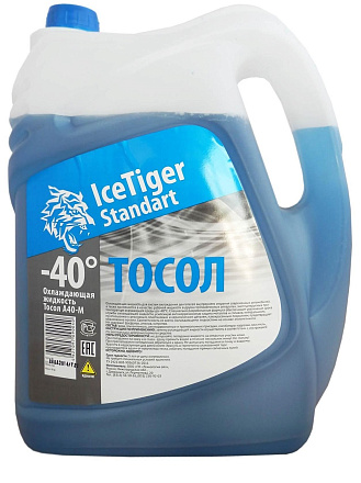 Охлаждающая жидкость ICE TIGER Standart ТОСОЛ A40-M preview 1