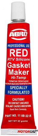 Герметик прокладок красный ABRO Masters preview 1