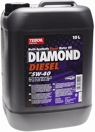 TEBOIL Diamond Diesel 5W-40 фото 1 TEBOIL Diamond Diesel 5W-40 preview 1