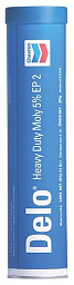Пластичная смазка CHEVRON Delo Heavy Duty Moly 5% EP 2