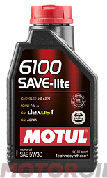 MOTUL 6100 Save-Lite 5W-30