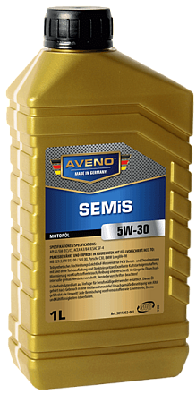 AVENO SEMiS 5W-30 фото 1 AVENO SEMiS 5W-30 preview 1