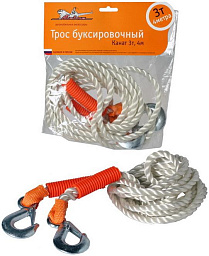 Трос буксировочный канат AIRLINE 3 т, 4 м