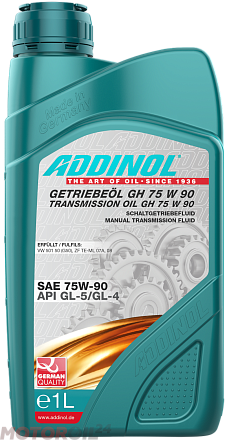 Трансмиссионное масло ADDINOL Getriebeol GH 75W-90  фото 1 Трансмиссионное масло ADDINOL Getriebeol GH 75W-90  preview 1