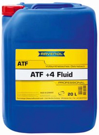 Трансмиссионное масло RAVENOL ATF+4 Fluid фото 1 Трансмиссионное масло RAVENOL ATF+4 Fluid preview 1