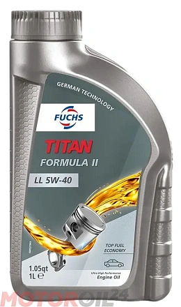 FUCHS Titan Formula II LL 5W-40 preview 1