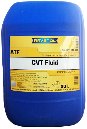 Трансмиссионное масло RAVENOL CVT Fluid preview 1
