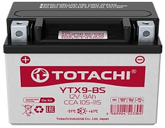 Аккумулятор TOTACHI MOTO YTX9-BS 9 а/ч R