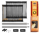 Шторка AIRLINE солнцезащитные раздвижные L ДхВ: 50х47-53см.