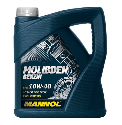 MANNOL Molibden Benzin 10W-40 фото 2 MANNOL Molibden Benzin 10W-40 preview 2