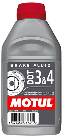 Тормозная жидкость MOTUL DOT 3&4 Brake Fluid preview 1