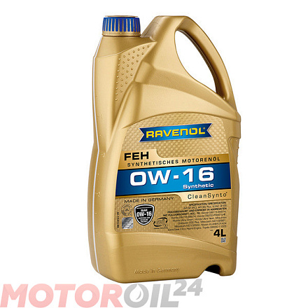 Моторное масло RAVENOL FEH 0W-16 preview 1