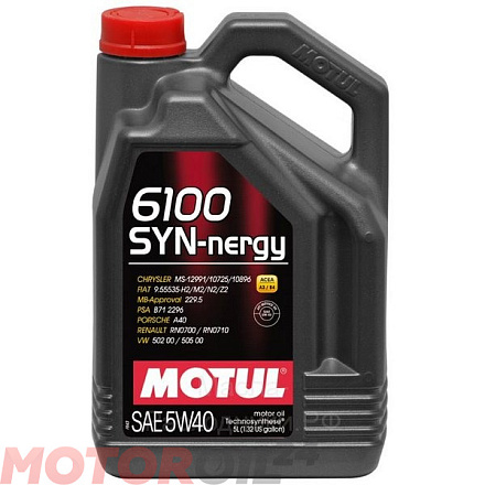 MOTUL 6100 Syn-Nergy 5W-40 preview 1