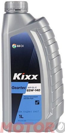 Трансмиссионное масло KIXX Geartec 85W-140 фото 1 Трансмиссионное масло KIXX Geartec 85W-140 preview 1