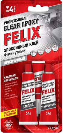Клей эпоксидный FELIX (прозрачный) preview 1