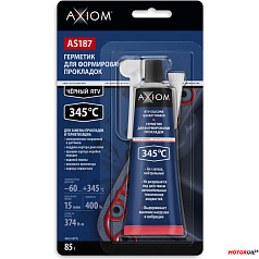 Герметик для формирования прокладок высокотемпературный черный RTV AXIOM