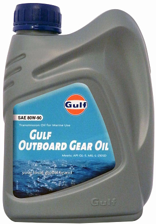 Трансмиссионное масло GULF Outboard Gear Oil 80W-90 фото 1 Трансмиссионное масло GULF Outboard Gear Oil 80W-90 preview 1