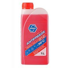 Антифриз готовый красный NGN Antifreeze G12 -36