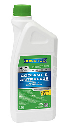 Антифриз готовый зеленый RAVENOL HJC Hybrid Japanese Coolant Premix -40°C