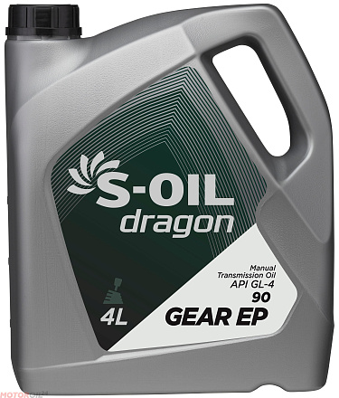 Трансмиссионное масло S-OIL Dragon Gear EP 90  preview 1