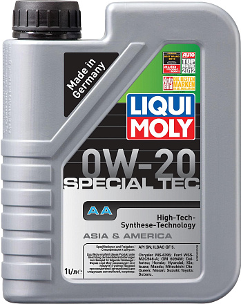 LIQUI MOLY Special Tec AA 0W-20 preview 2