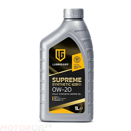 LUBRIGARD Supreme Synthetic PRO C5 0W-20 фото 1 LUBRIGARD Supreme Synthetic PRO C5 0W-20 preview 1