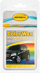 Восковой корректор царапин ASTROHIM Color Wax бежево-золотистый/металлик