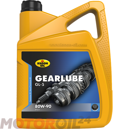 Трансмиссионное масло KROON-OIL 80W-90 Gearlube GL-5  preview 1