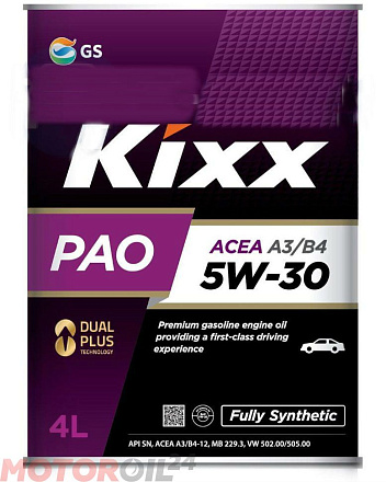 KIXX PAO 5W-30 A3/B4 preview 1