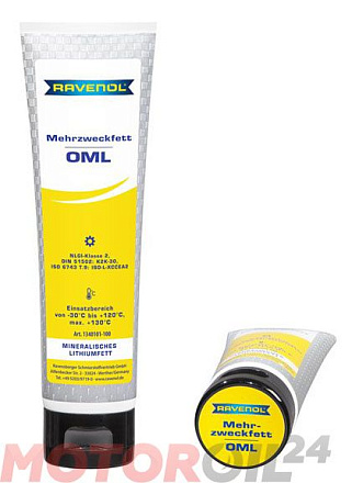 Смазка RAVENOL Mehrzweckfett OML фото 1 Смазка RAVENOL Mehrzweckfett OML preview 1