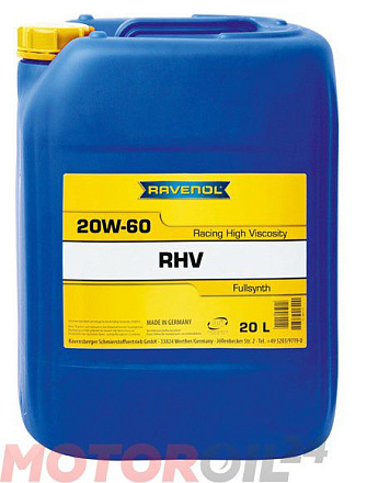 RAVENOL RHV Racing High Viscosity 20W-60 preview 1