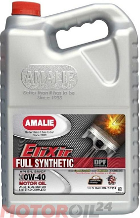 AMALIE Elixir Full Synthetic 0W-40 preview 1