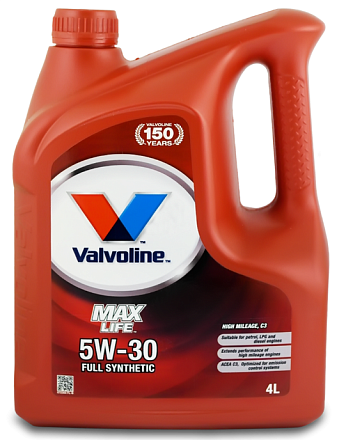 VALVOLINE MaxLife C3 SAE 5W-30 фото 1 VALVOLINE MaxLife C3 SAE 5W-30 preview 1