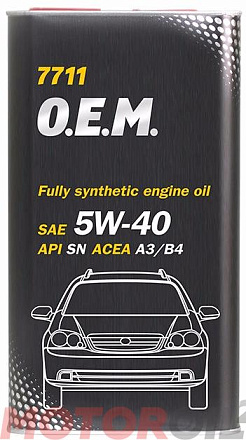 MANNOL 7711 O.E.M. for Daewoo GM 5W-40 preview 1