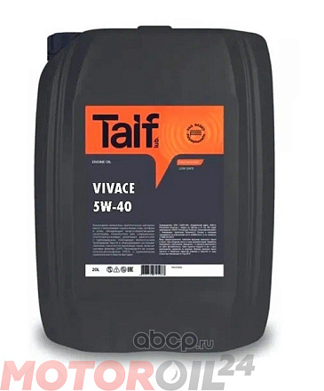 TAIF Vivace 5W-40 фото 1 TAIF Vivace 5W-40 preview 1