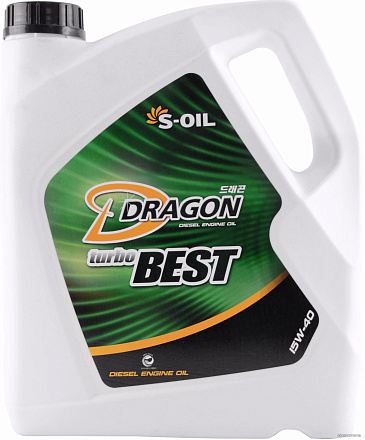 S-OIL Dragon Turbo Best 15W-40 фото 1 S-OIL Dragon Turbo Best 15W-40 preview 1