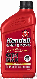 KENDALL GT-1 Full Synthetic Motor Oil With Liquid Titanium 5W-30
