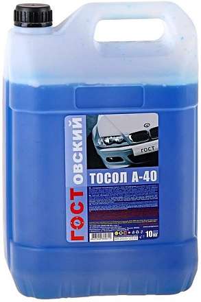 Охлаждающая жидкость Тосол ГОСТовский А-40 preview 1
