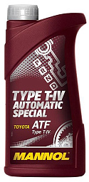 Трансмиссионное масло MANNOL 8208 O.E.M. for Toyota Lexus / ATF T-IV