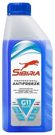 Антифриз синий SIBIRIA G11 preview 1