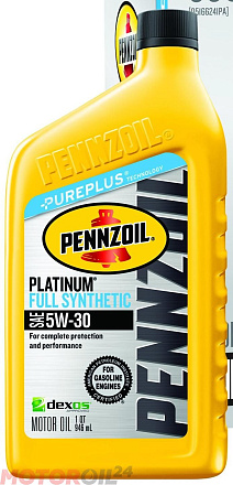 PENNZOIL Platinum Full Synthetic Motor Oil 5W-30 preview 1
