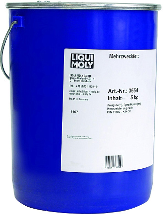 Смазка LIQUI MOLY Mehrzweckfett фото 1 Смазка LIQUI MOLY Mehrzweckfett preview 1