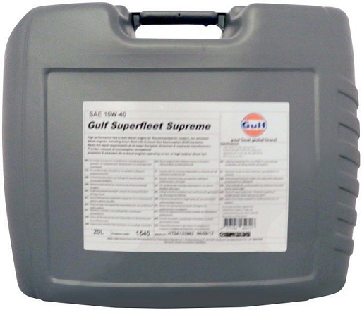 GULF Superfleet Supreme 15W-40 фото 1 GULF Superfleet Supreme 15W-40 preview 1