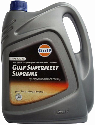 GULF Superfleet Supreme 10W-40 preview 1