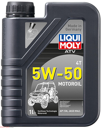 LIQUI MOLY ATV 4T Motoroil 5W-50 preview 1